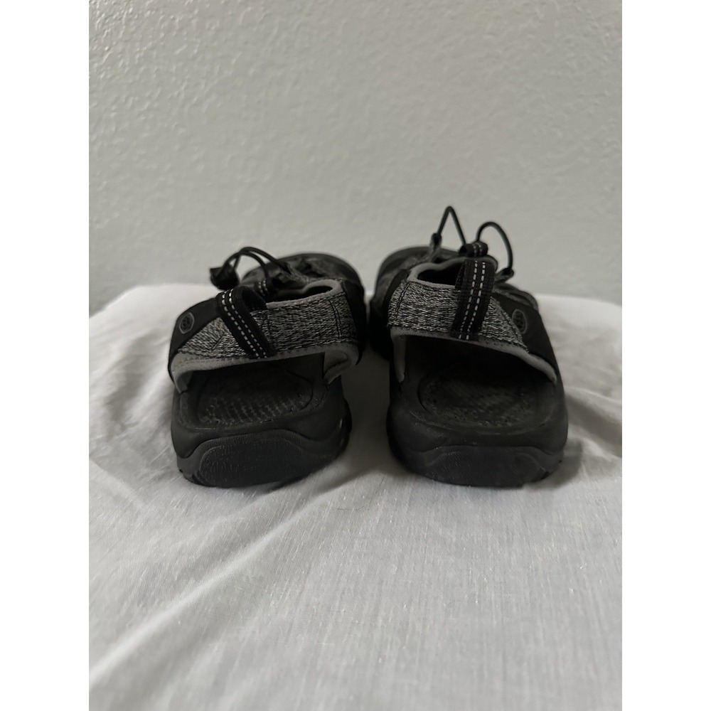 KEEN Men's 11.5 Closed Toe Hiking Sandals Gray Black Outdoor Trail Shoes - Picture 7 of 8